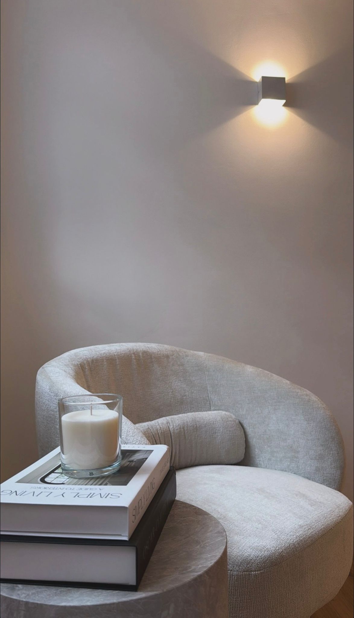 Ruhige Lounge im Kosmetikstudio Skinloft Hamburg in St. Georg, nahe Hauptbahnhof